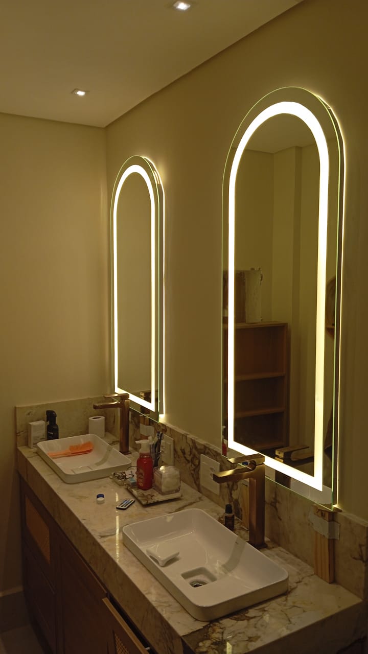 Espelho de Camarim com Led